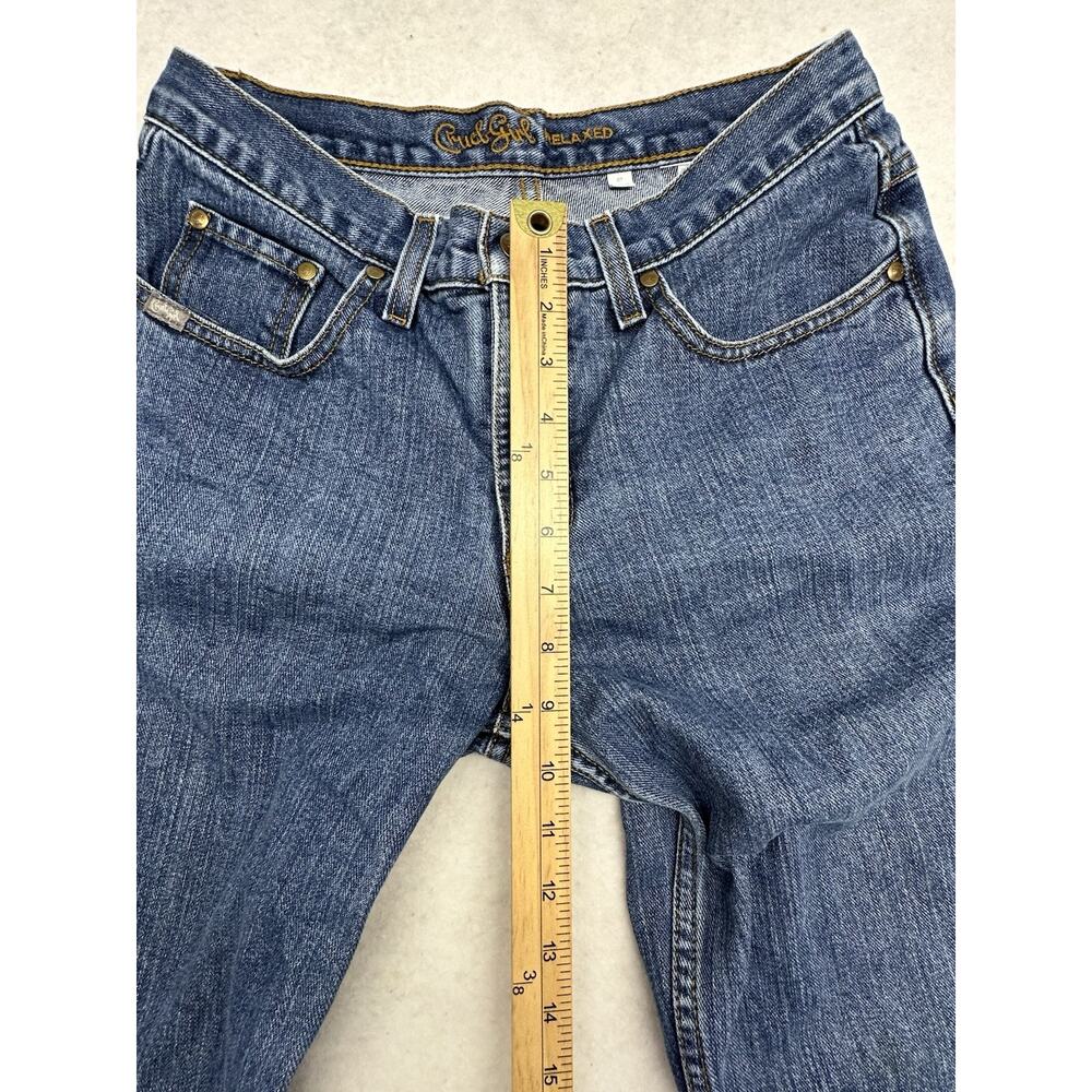 Cruel Girl Denim Jeans Womens 7 Medium Wash Straight Leg Mid Rise Blue Denim - Picture 6 of 9